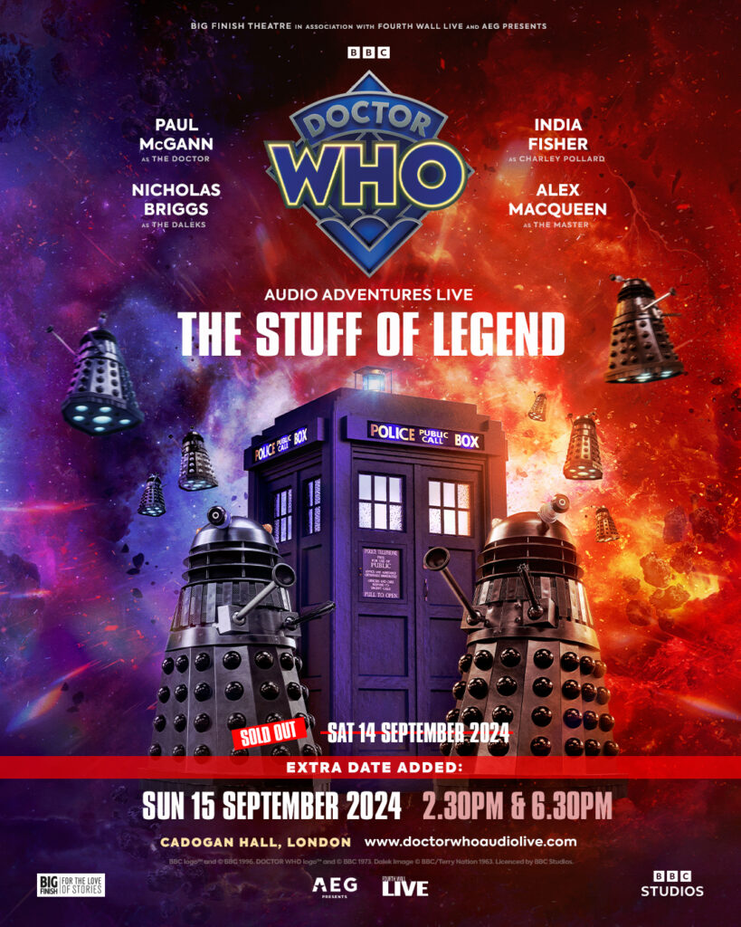 Doctor Who Stuff of Legend - Extra Date Added